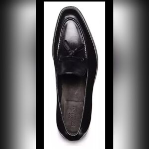 Anthony Veer Men's Black Leather "The Kennedy" Dress Shoe, Sz. 11.5, New